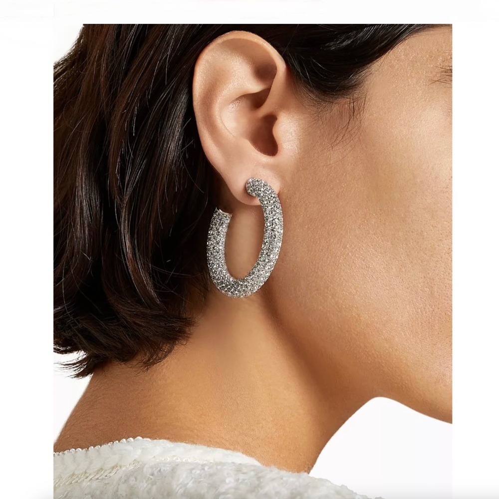 Aminah Muaddi Cameron Hoop Earrings